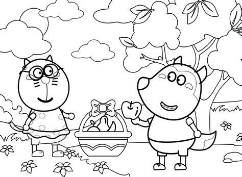 56 Wolfoo Coloring Pages